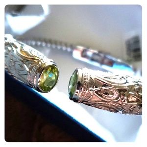 Peridot bracelet